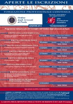 Formazione Permanente Avvocati – Paola