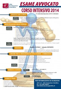 Corso intensivo 2014 Esame Avvocato